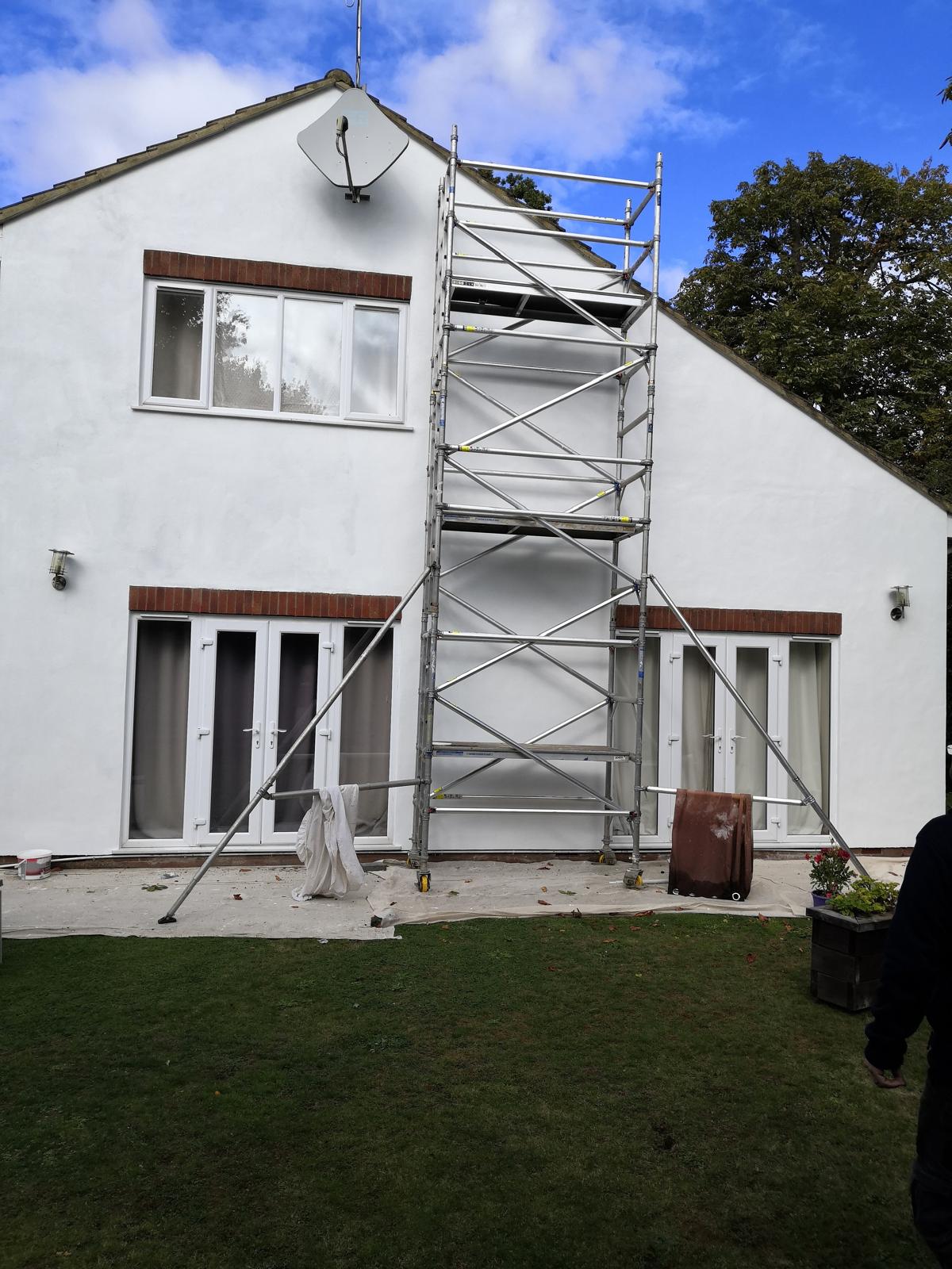 exterior painting Holborn, WC2