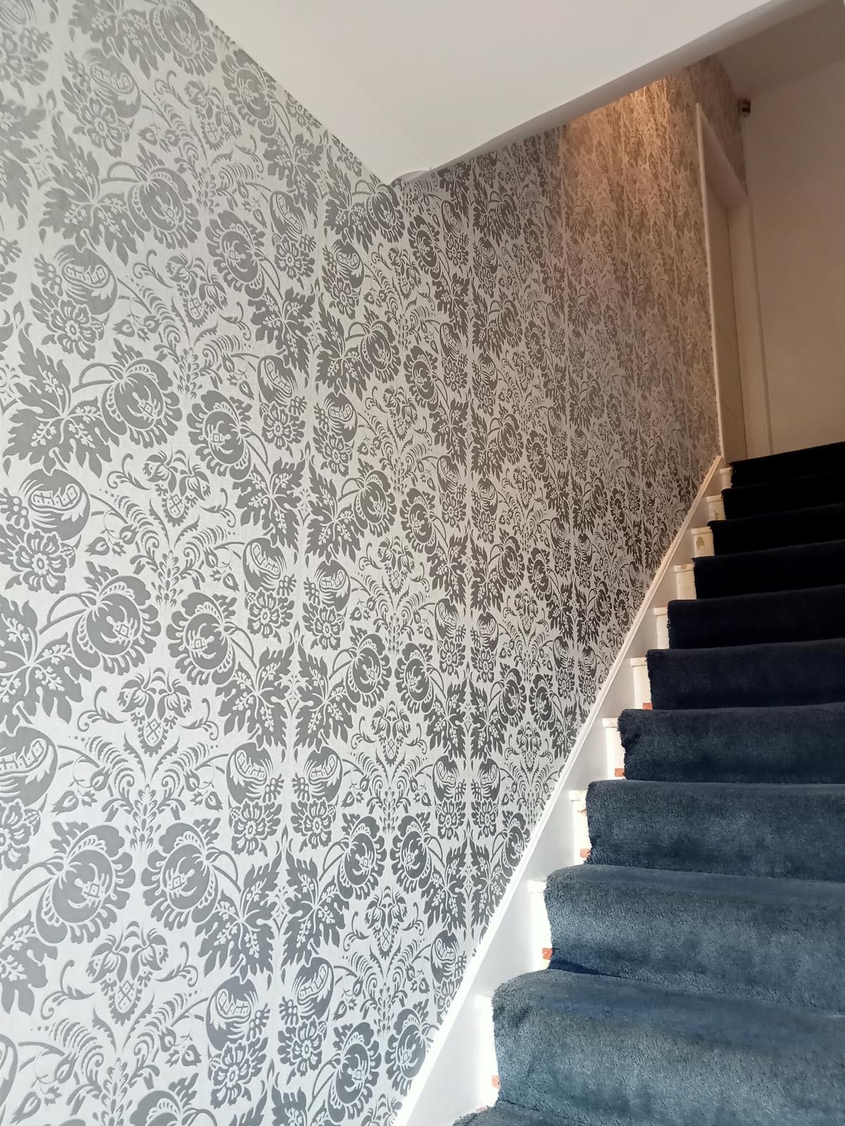 wallpaper hanging Holborn, WC2